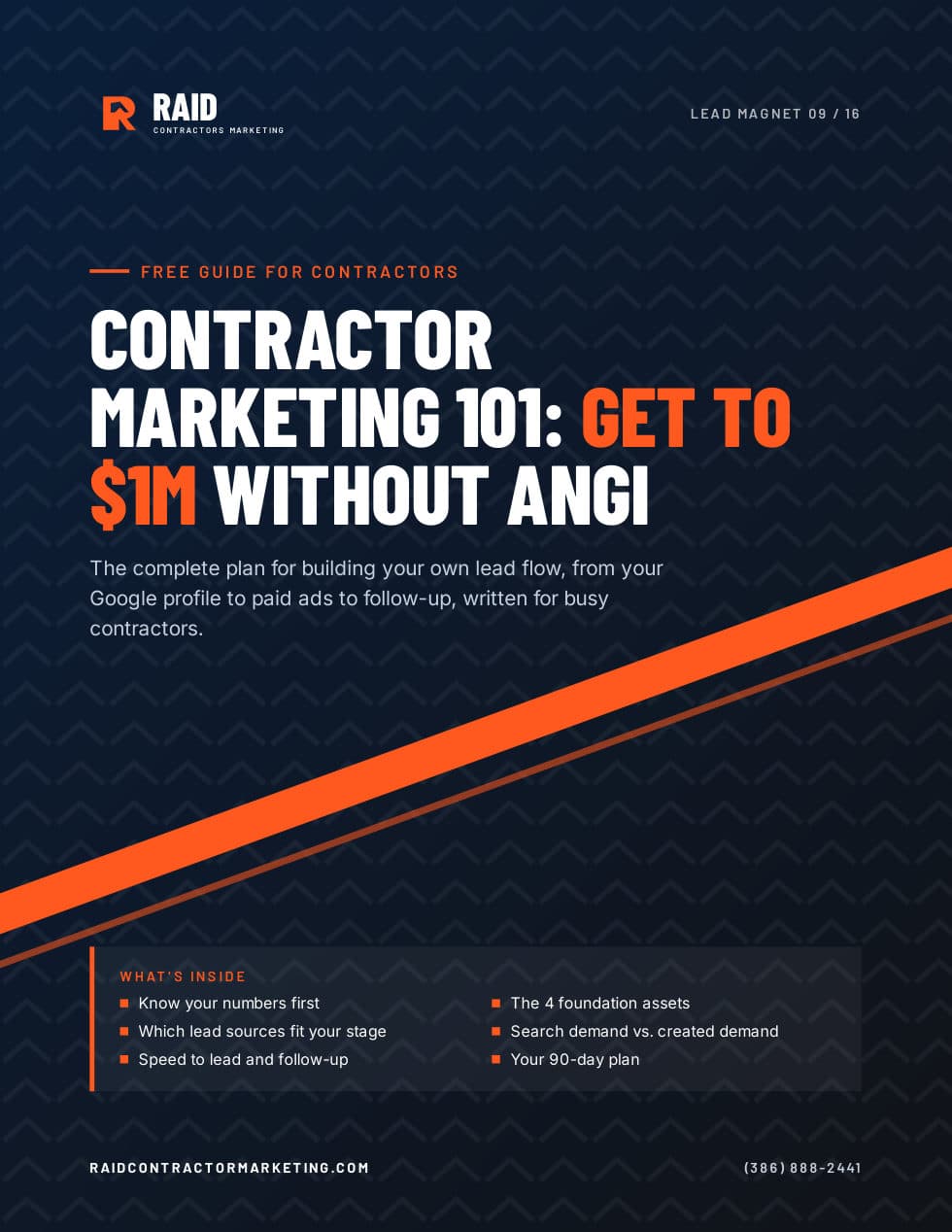 Contractor Marketing 101: Get to $1M Without Angi cover