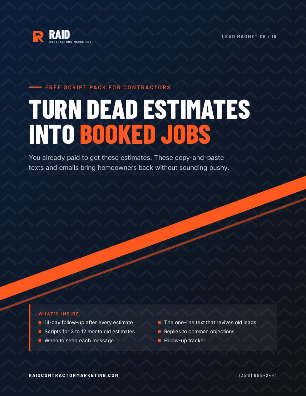 Turn Dead Estimates Into Booked Jobs cover